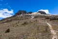 Guagua Pichincha volcano seen from its nearby slopes Royalty Free Stock Photo