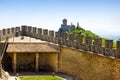 Guaita caste in San marino Royalty Free Stock Photo