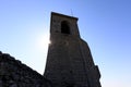 Guaita Castle in San Marino. Tower of Rocca della Guaita castle