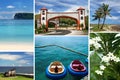 Guam collage Royalty Free Stock Photo
