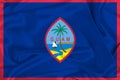 Silk Guam Flag