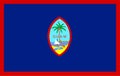 Guam flag .