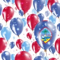 Guam Independence Day Seamless Pattern.