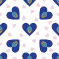 Guam independence day seamless pattern.