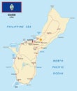 Guam map