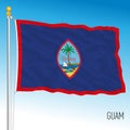 Guam territory flag, United States