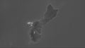 Guam - USA highlighted. Grayscale