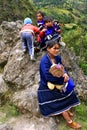 Guambino Indian Family, Colombia