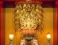 Guan yin sculpture in buddha tooth relic temple singapore