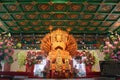 Guan yin thousand hand at chinese temple