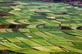 Guan Yin Xia, China: Farmland Patterns Royalty Free Stock Photo