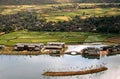 Guan Yin Xia, China: View of Water Village Royalty Free Stock Photo