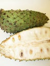 Guanabana soursop tropical fruit brazilian detail Sao Paulo Brazil