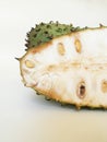 Guanabana soursop tropical fruit brazilian detail Sao Paulo Brazil