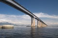 Guanabara Bay Bridge Royalty Free Stock Photo