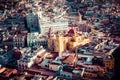 Guanajuato City historic center. Colorful homes built on hillside. Guanajuato State, Mexico Royalty Free Stock Photo