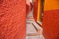 Guanajuato, famous Alley of the Kiss Callejon del Beso