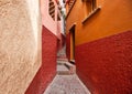 Guanajuato, famous Alley of the Kiss Callejon del Beso