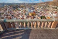Guanajuato, scenic city lookout near Pipila Royalty Free Stock Photo