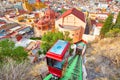 Guanajuato, scenic city lookout and panoramic views from city funicular Royalty Free Stock Photo