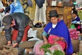 Guanbano Indians in Silvia Market, Colombia