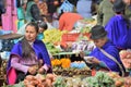 Guanbano Indians in Silvia Market, Colombia