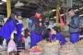 Guanbano Indians in Silvia Market, Colombia