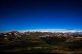 Guanella Pass at Night Royalty Free Stock Photo