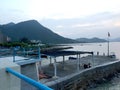 Guangdong China Shenzhen Diving Beach Facility Outdoor Nature Sunrise Ocean Salty Water Sea Deep Dive PADI Training