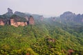 Guangdong Danxia Mountain World Geology Park,China Royalty Free Stock Photo
