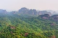 Guangdong Danxia Mountain World Geology Park,China Royalty Free Stock Photo