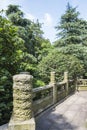 Guanghua Pavilion stone handrail