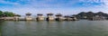 Panorama of Guangji Bridge Royalty Free Stock Photo