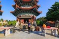 Make merit at Yuanxuon Taoist temple