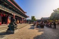 Make merit at Yuanxuon Taoist temple