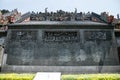 Guangzhou, China`s famous tourist attraction, the ancestral hall of Chen, a house with a distinctive architectural feature of Sout Royalty Free Stock Photo