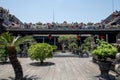 Guangzhou, China`s famous tourist attraction, the ancestral hall of Chen, a house with a distinctive architectural feature of Sout Royalty Free Stock Photo