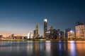 Guangzhou city night view, China Royalty Free Stock Photo