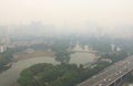 Guangzhou cityscape air pollution China