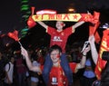 Guangzhou Evergrande win the AFC Champions League,Crazy fans