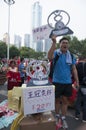 Guangzhou Evergrande win the AFC Champions League,Fans from around the country before the game photo