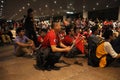 Guangzhou Evergrande win the AFC Champions League,Results outside the stadium waiting for the game fans