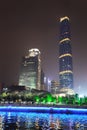 The Guangzhou International Finance Center (GZIFC) Royalty Free Stock Photo