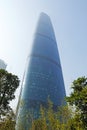 The Guangzhou International Finance Center (GZIFC) Royalty Free Stock Photo
