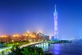Guangzhou landmark building: Guangzhou Tower Royalty Free Stock Photo