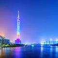 Guangzhou landmark building: Guangzhou Tower Royalty Free Stock Photo