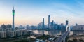 Guangzhou panorama Royalty Free Stock Photo