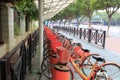 Guangzhou public bicycle transportation station
