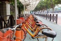 Guangzhou public bicycles transportation station