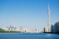 Guangzhou skyline in daytime Royalty Free Stock Photo